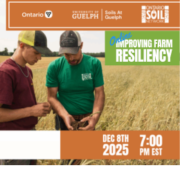 Improving Farm Resiliency Webinar - Ontario Soil Network