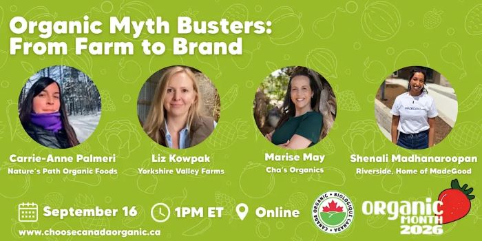 Organic Myth Busters: From Farm to Brand
